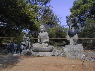 Buddha and Ganesh