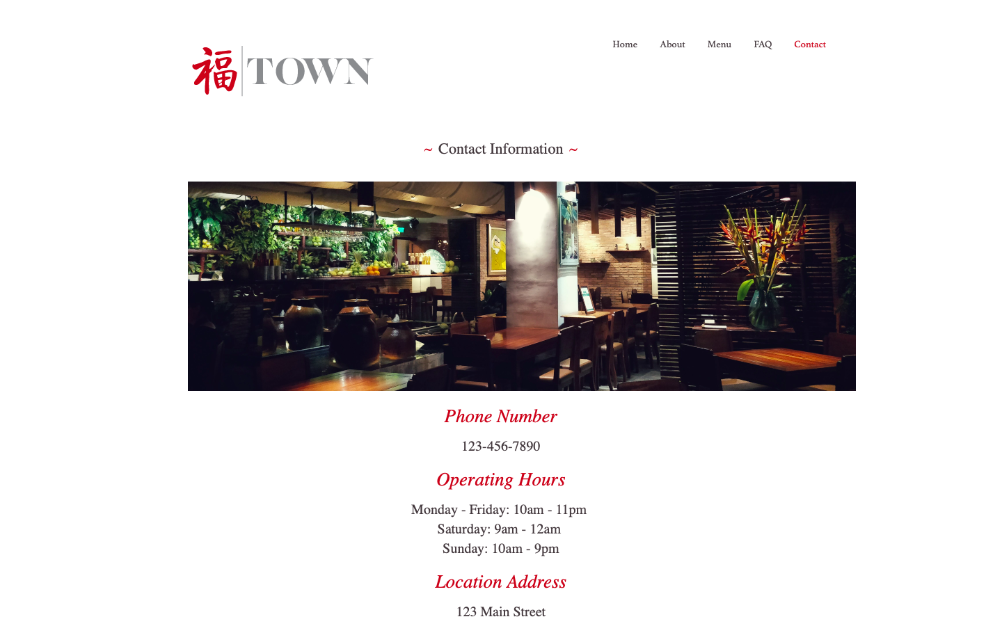 TOWN website