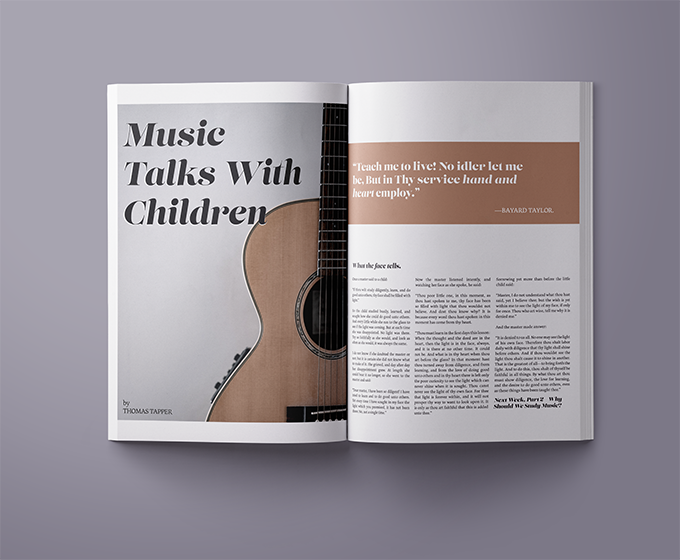 music magazine