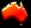 Australian map icon