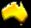 Australian map icon