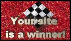 card - checkered flag
