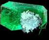 emerald heart image - orginal artwork - koalaghost design