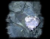 sculpted heart image - original artwork - koalaghost design
