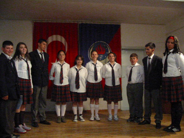My hazirlik class, all solemn and quiet (very unusual)