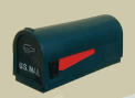 plastic mailbox