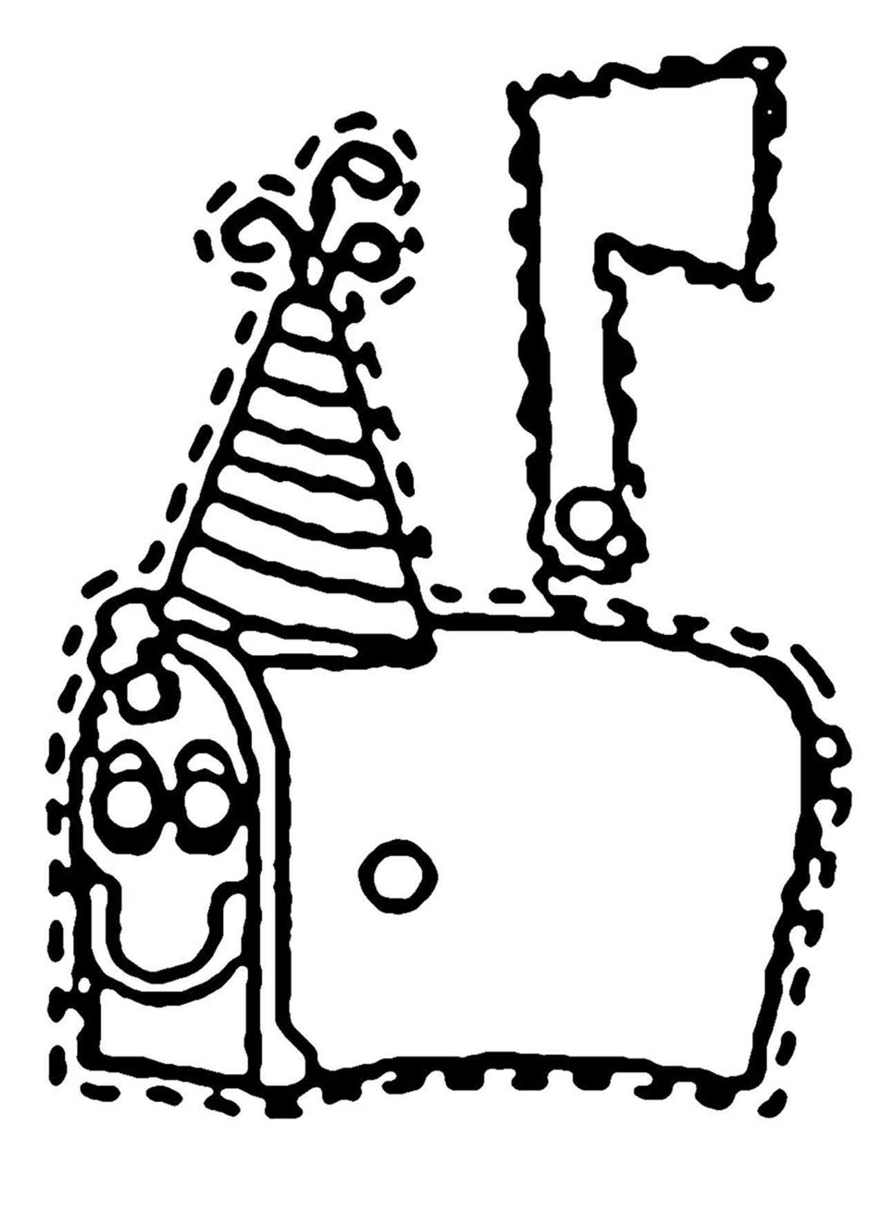 color me in mailbox