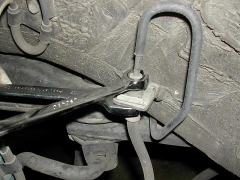 Detaching the flex line