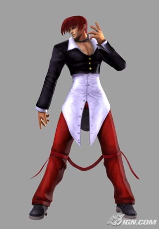 Iori Yagami - King of Fighters - Unbrindled Instinct - Character profile 