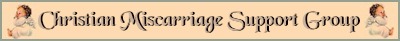 Christian Miscarriage Support Group