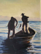 Early morning fishing