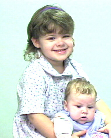 Coutney holding Katelyn