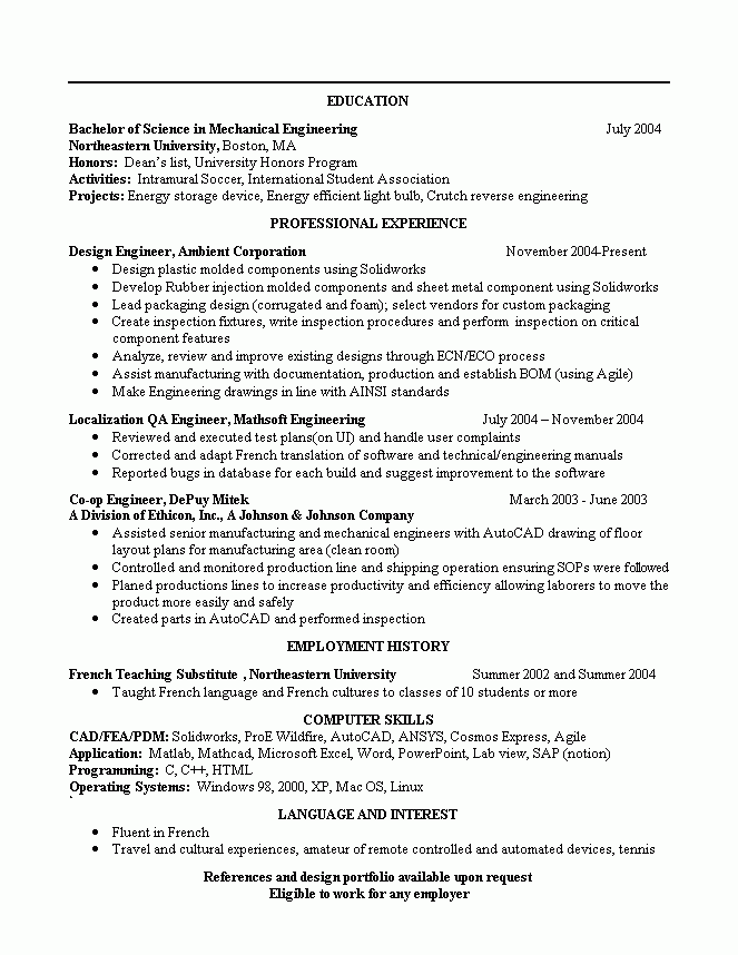 subject matter expert resumes
