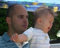 [Me and Minime (a.k.a. the Evilyellingmachine)...]