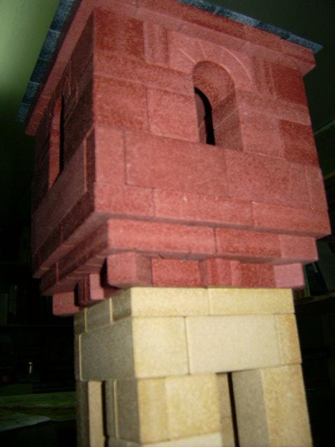 Lookout Tower: upper half from below, 36k