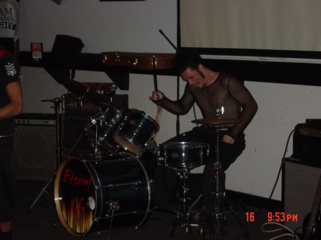 James Nixon drummer of Eternal Life