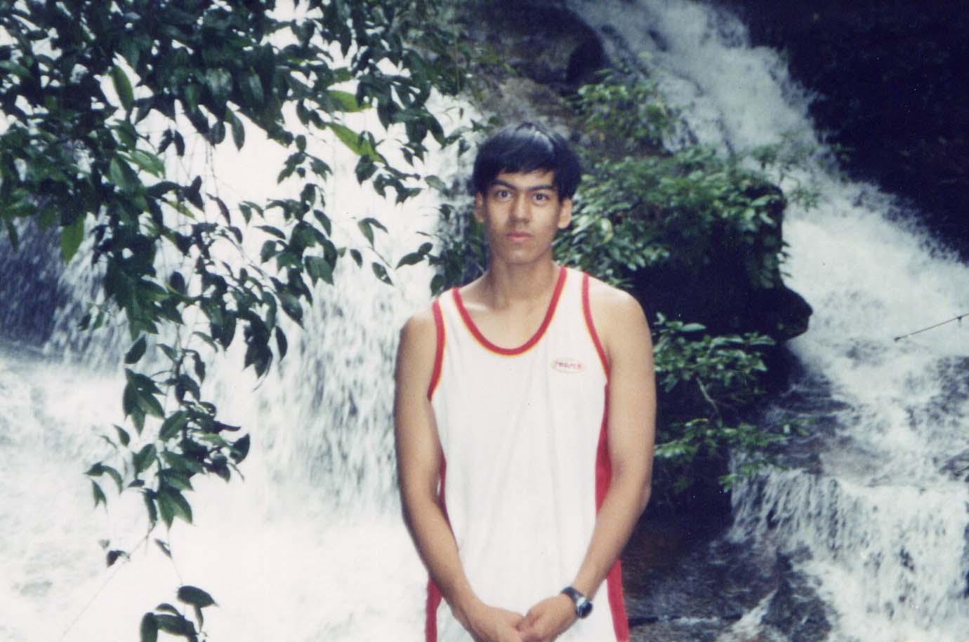 [Magnificent Hok Sai Waterfall at the Khao Chamao National Park]