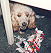 He thinks he has hidden his Christmas present!
