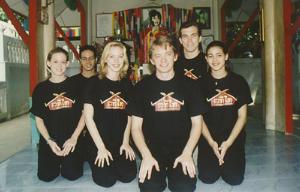 Jonas Anderson and members of the Family