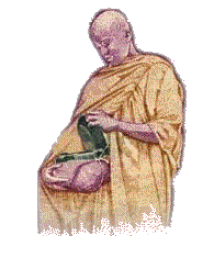 Click on the Bouart in Buddhist robes...