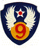 Ninth Air Force patch of my father!