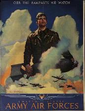 Over the ramparts we watch World War II Poster!