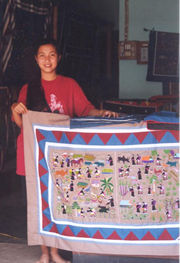 Hmong girl with a Hmong Story for sale