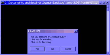 MP3 Encoding made GHETTO