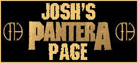 Josh's Pantera Page Banner