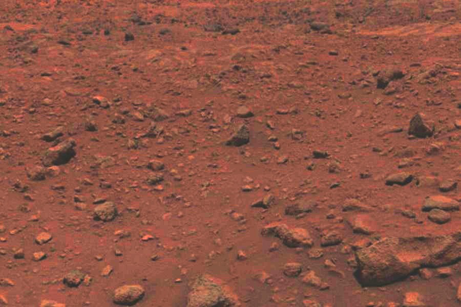 Surface of Planet Mars