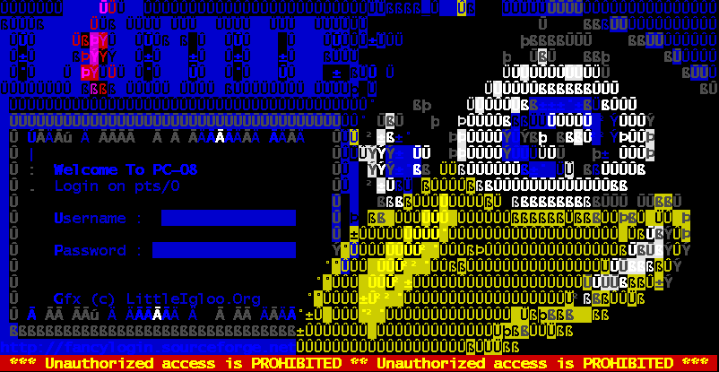 /fancylogin screen/