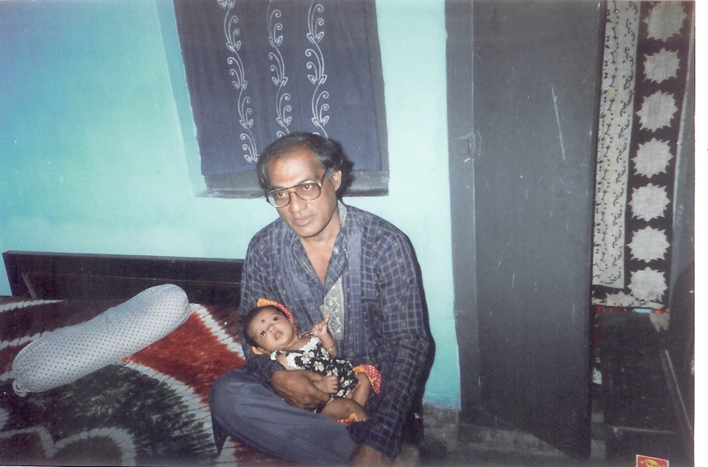Tupur with her dadu