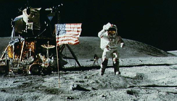 First seamen on the moon,too!