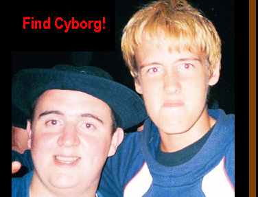Human cyborg! Crazy!