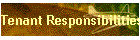 Tenant Responsibilities