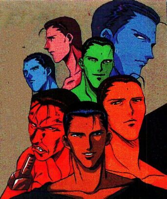 Here they are...^^ All seven of them. (I believe from the manga.)