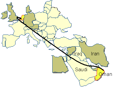 Flying high, back to Oman