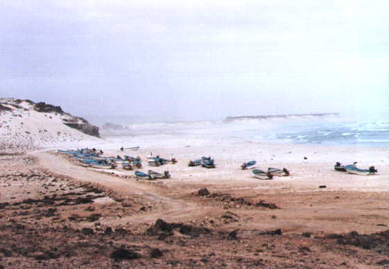 Fishing boats near Sharbitat