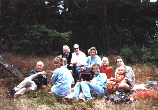 Familie Kramer op de Veluwe