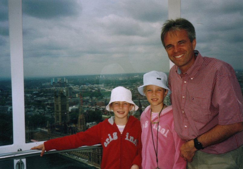 Great view from the London Eye over their city of birth