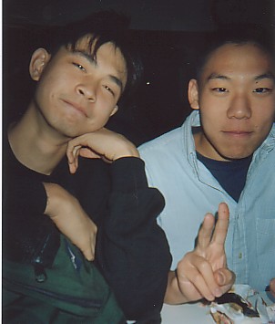 Tim and Kevin...looking very happy together