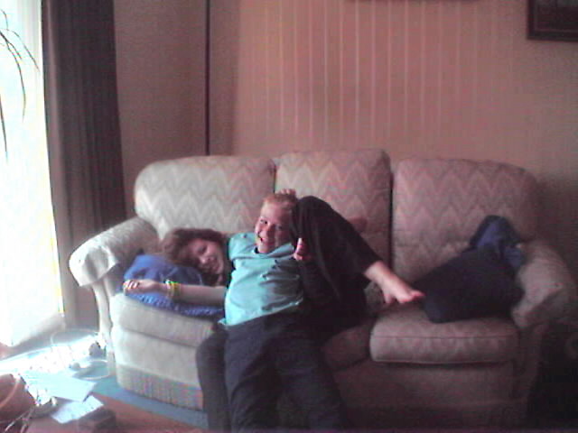 Michael attacking Jenn