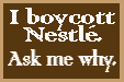 Why I boycott Nestle