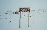 The avalanche zone.