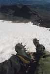 Crampons on Orizaba