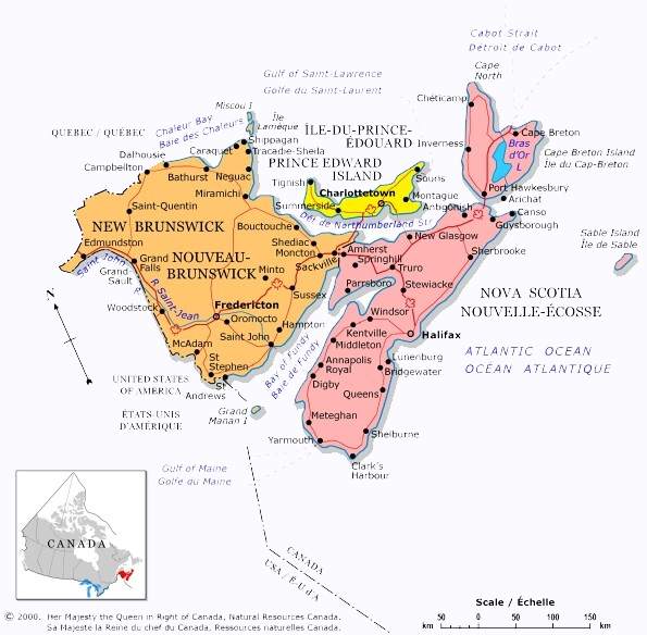 Canadian Maritime Provinces