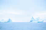 Icebergs off Hebron, Labrador