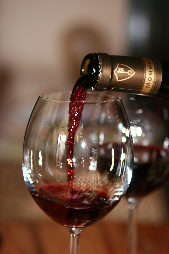 red wine