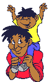 daddy and son