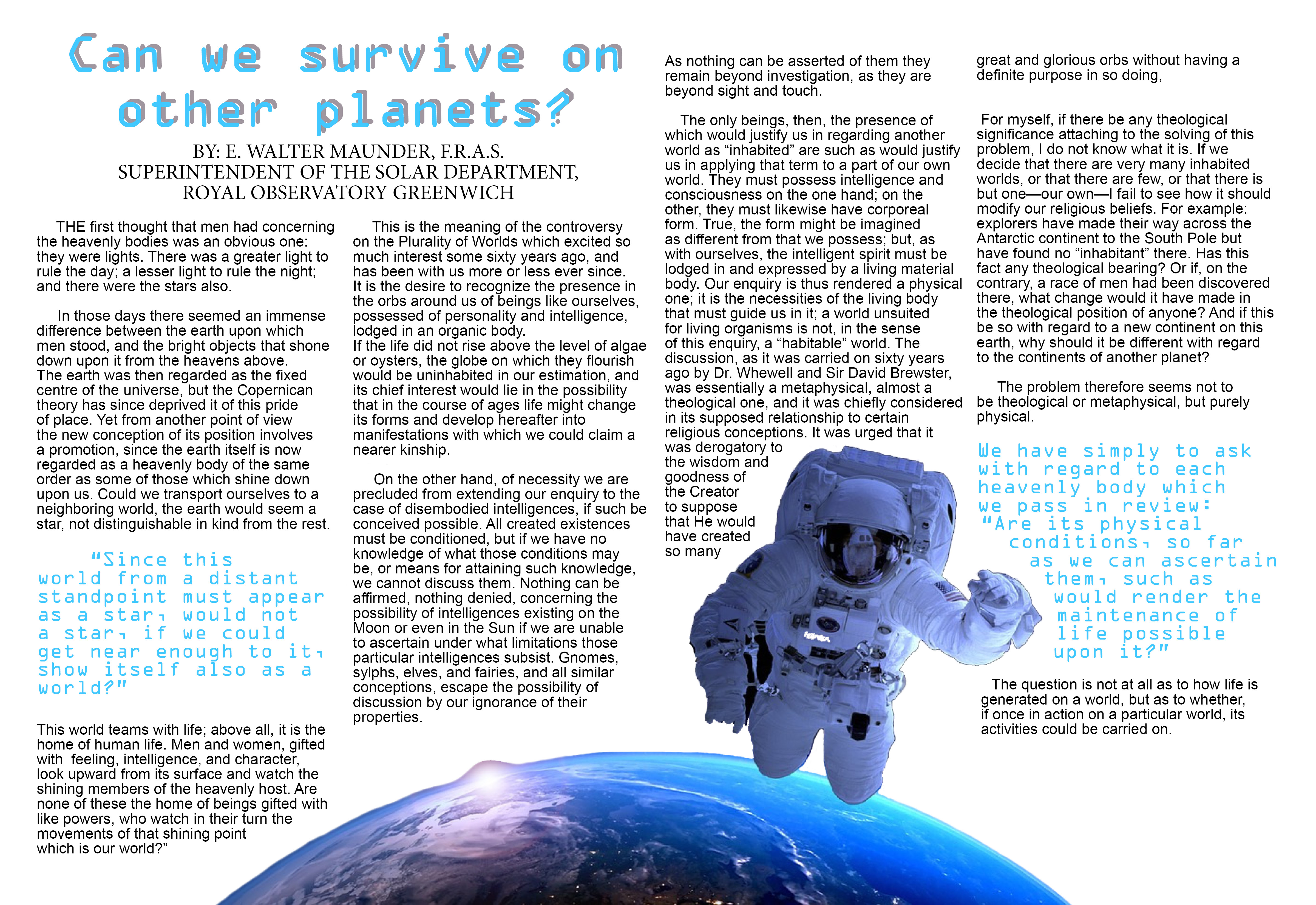 Magazine Spread